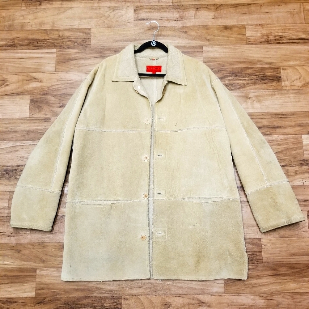 Report Collection Shearling Leather/Sz Xl